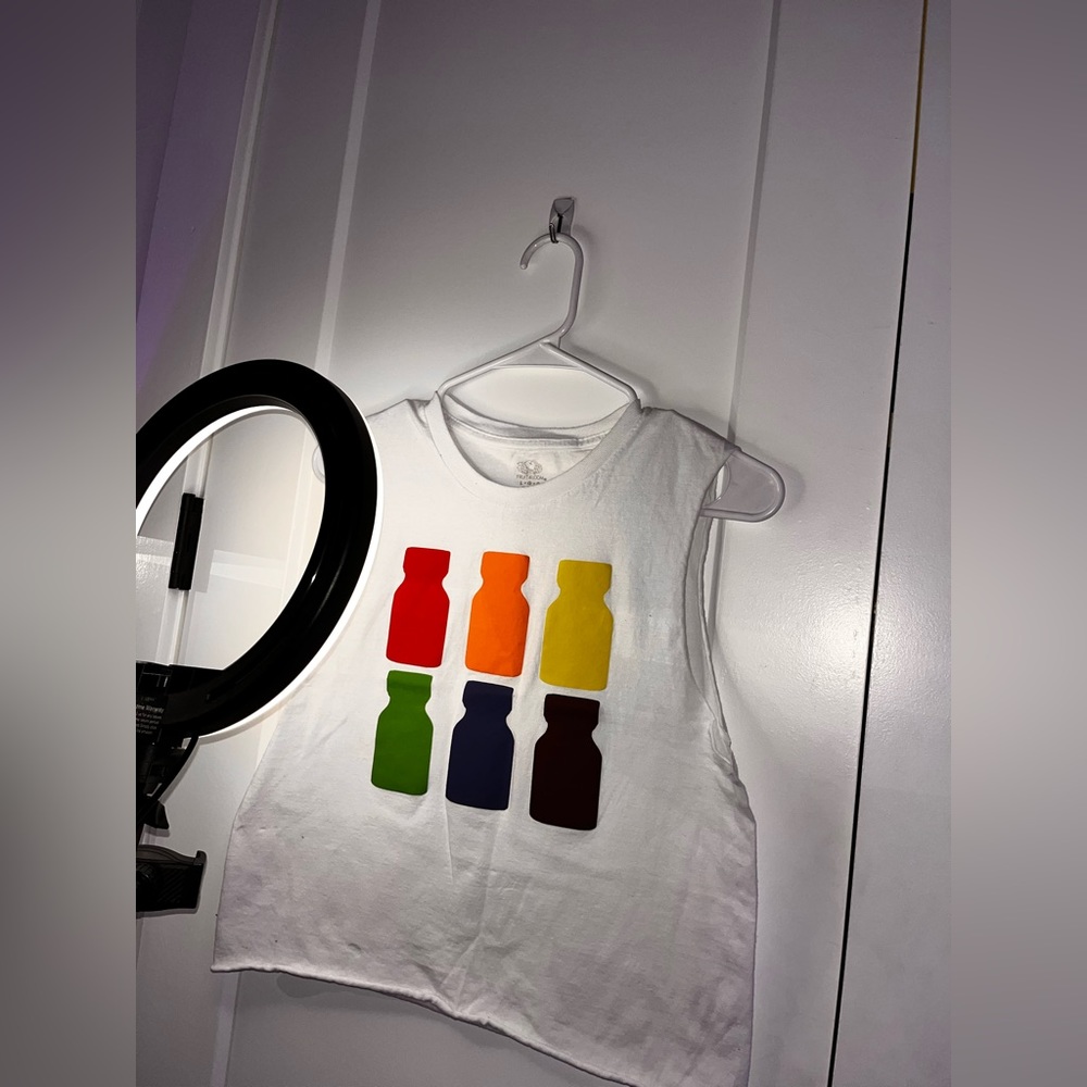 Size youth extra large gay themed crop tops and tanks customized for small guys